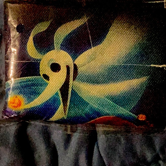 NWT THE NIGHTMARE BEFORE CHRISTMAS JACK,SALLY,&CREW HALLOWEEN BRIGHT GARDEN FLAG - Picture 3 of 3